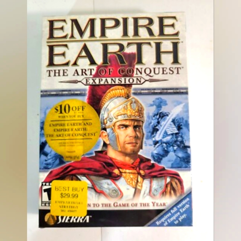 PC Game EMPIRE EARTH: The Art of Conquest Expansion
